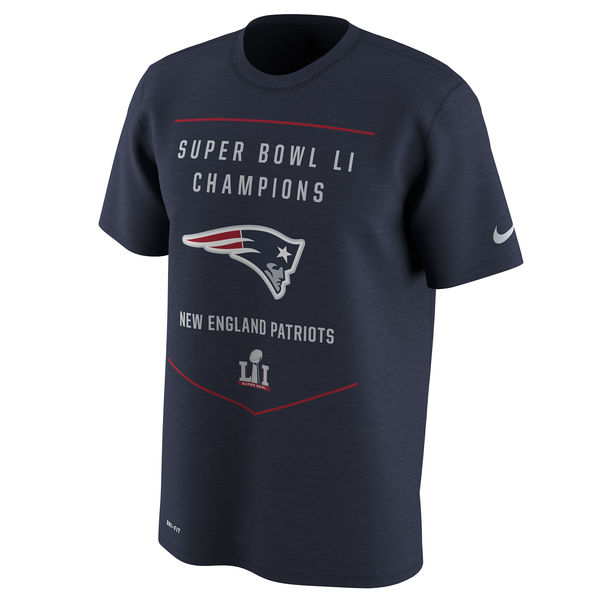 New England Patriots Nike Super Bowl LI Champions Celebration Local Legend T-Shirt - Navy